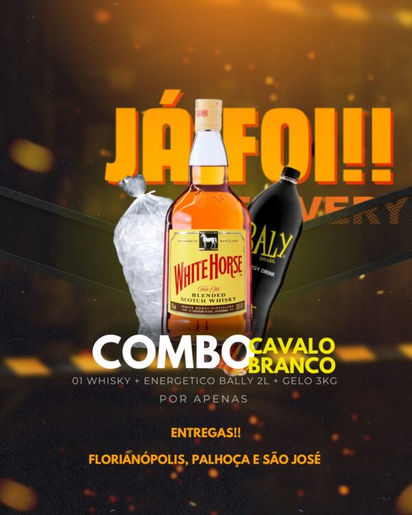 Cavalinho 1lt + Gelo 3KG + Bally 2Lt