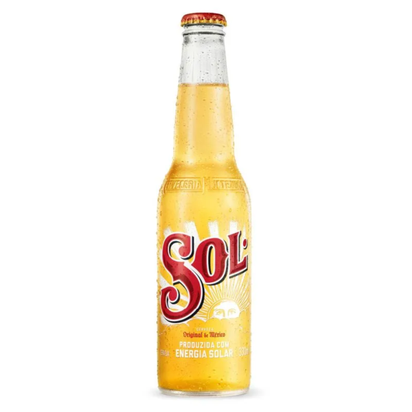 Cerveja Sol Pilsen Premium Long Neck 330ml